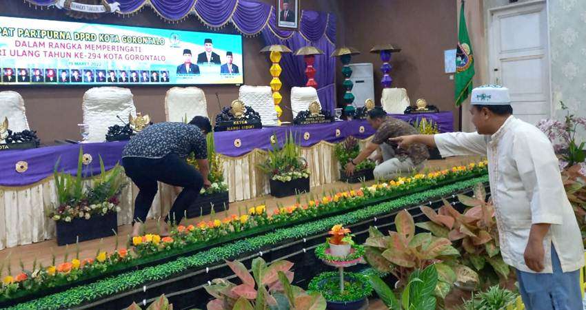 Paripurna HUT Kota Gorontalo Siap Dilaksanakan