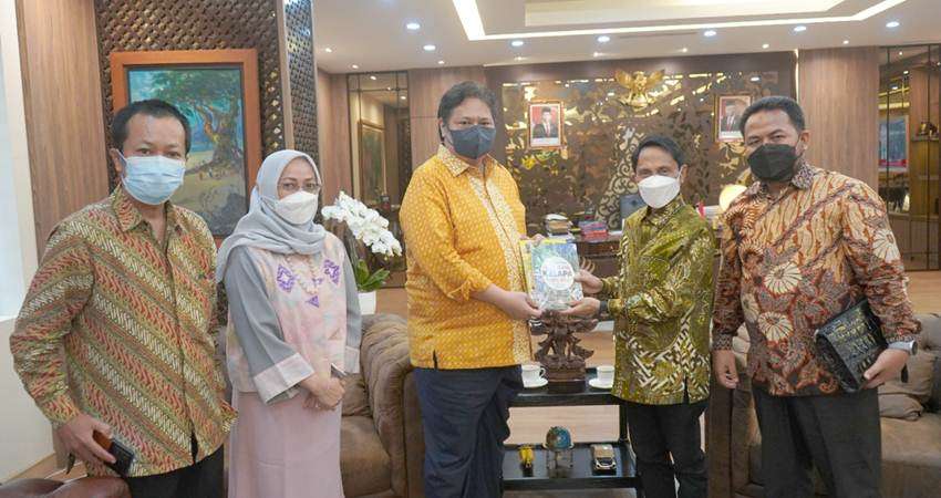 Nelson Temui Airlangga : Perjuangkan Otorita Kelapa Indonesia