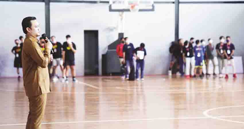 Ryan Apresiasi Turnamen Basket 5 on 5