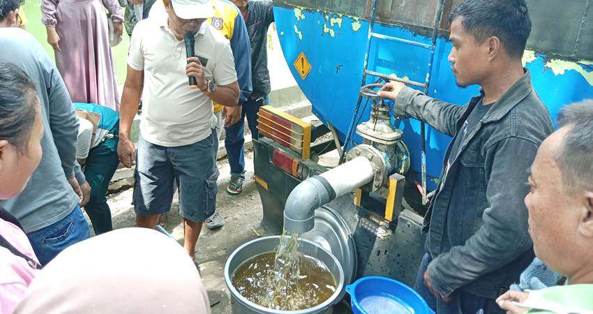 Polres Gorontalo Kawal Pendistribusian Migor Curah