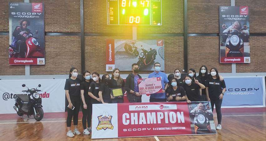 Final scoopy 5×5 basketball competition pecah