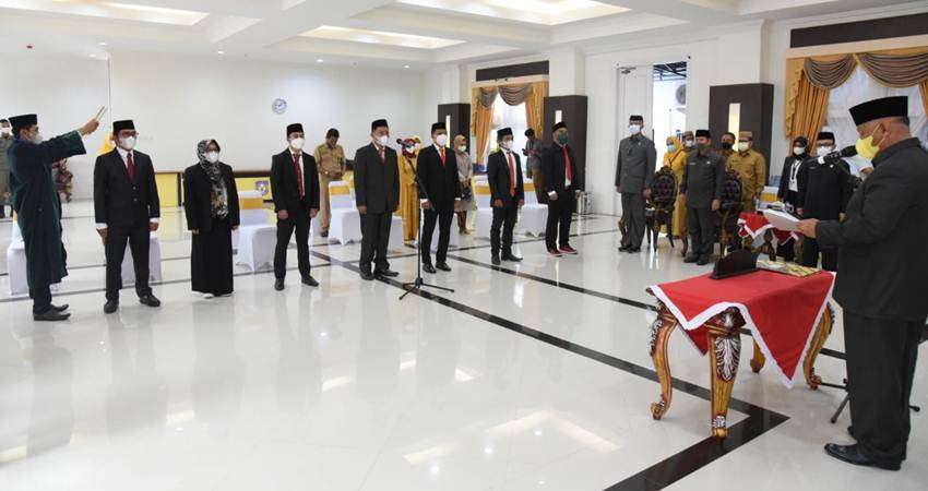 KPID Gorontalo Dilantik Gubernur, Maksimalkan Pengawasan