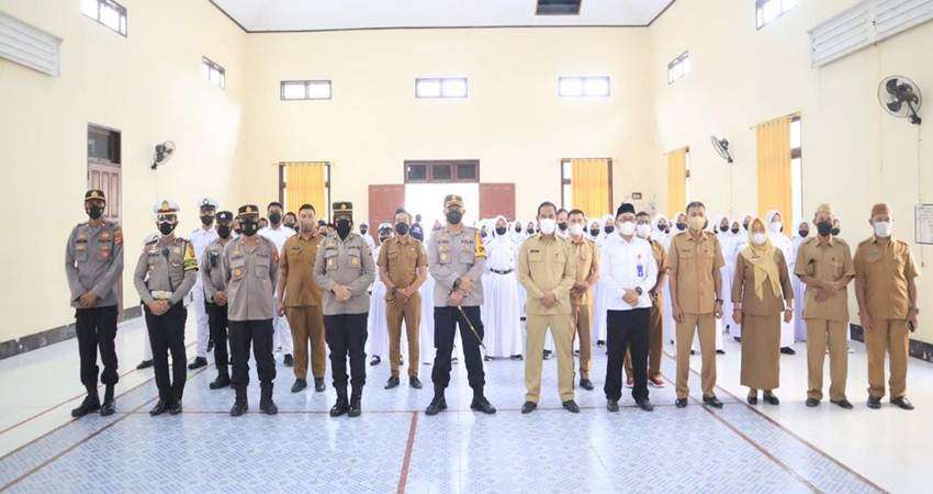 124 Siswa Smp diangkat jadi anggota Pks