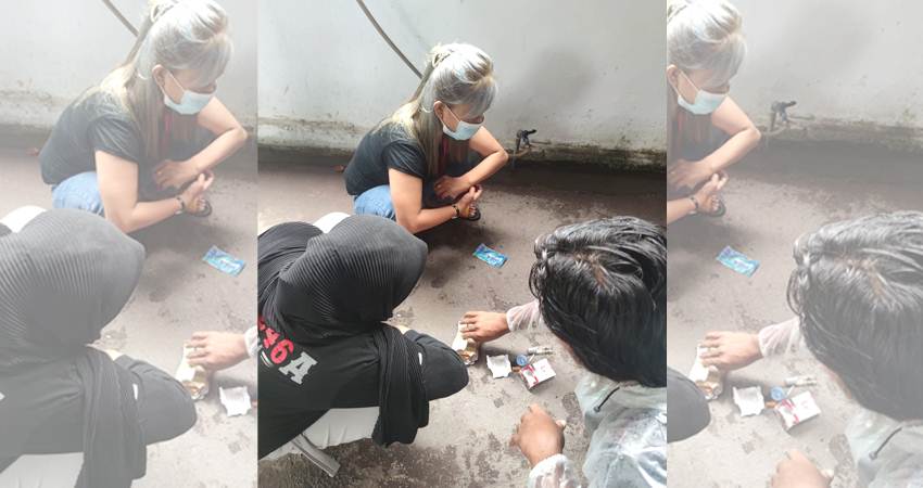 Bawa Sabu Seorang Perempuan Dibekuk