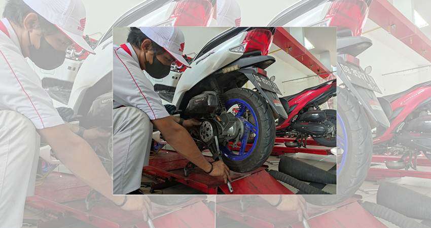 Servis Motor Honda di AHASS, Ada Promo Hingga Cahsback 65 Persen 