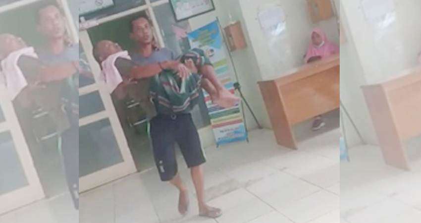 RSTN boalemo diduga tolak pasien kecelakaan