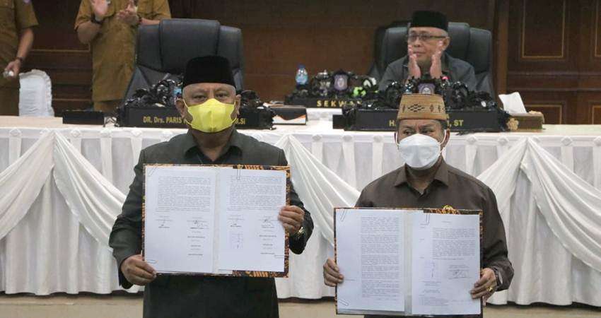 Dua Ranperda Disahkan