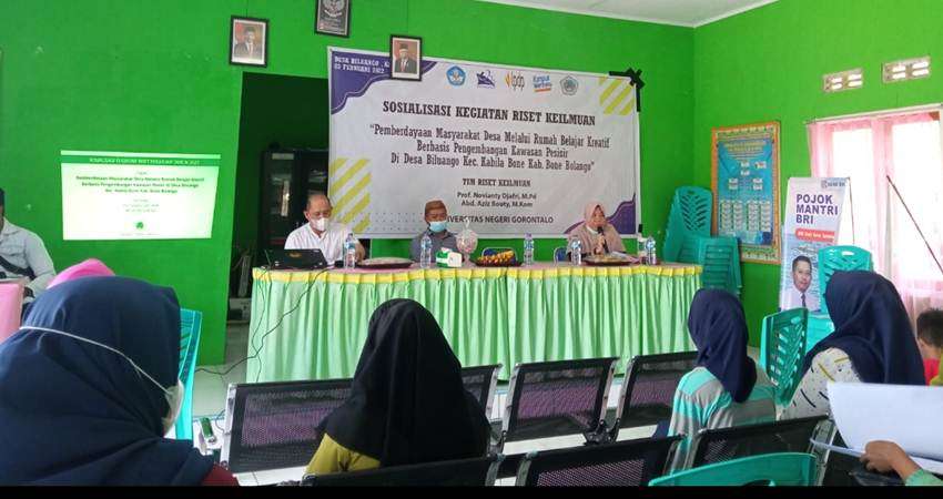 Tim dosen sosialisasikan riset keilmuan