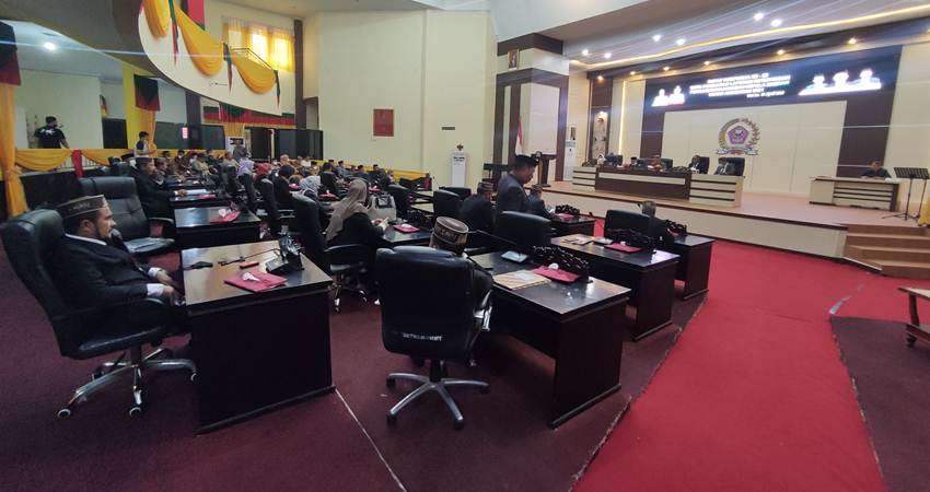 DPRD Pohuwato Terima LKPJ Kepala Daerah