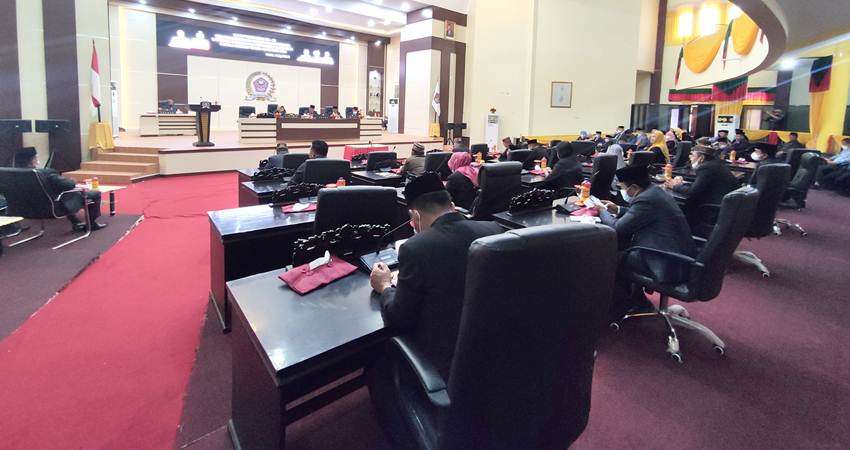 DPRD Setujui LKPJ Bupati Pohuwato 2021