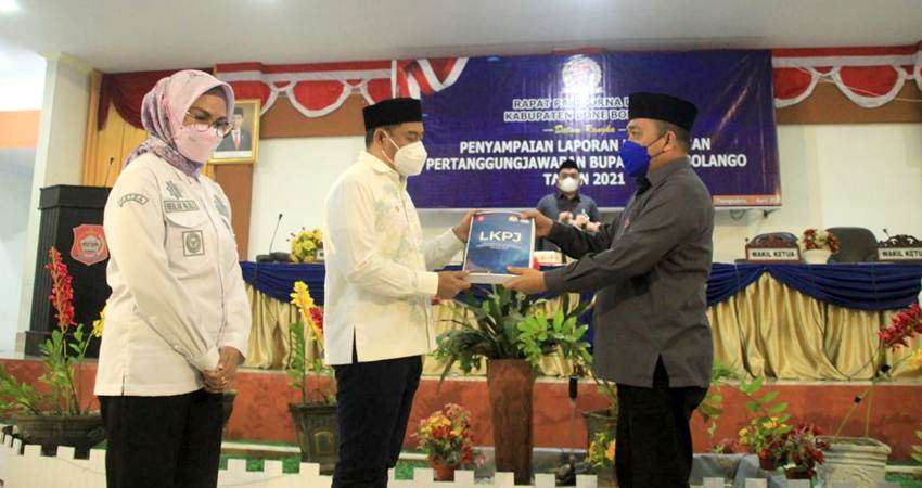 LKPJ Bupati 2021 Diterima untuk Dibahas