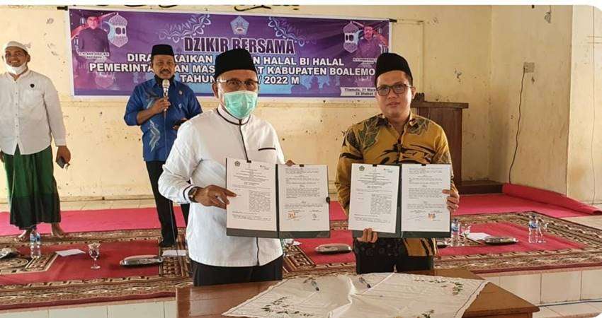 Lindungi 2.784 Tenaga Kerja Non ASN, Pemda Boalemo dan BPJS Ketenagakerjaan Teken Kerjasama