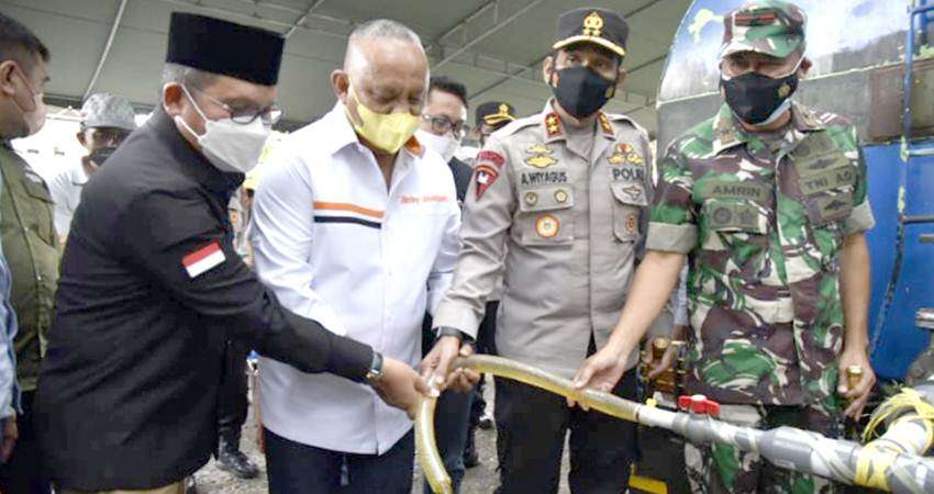 Gubernur Distribusikan 59.705 Liter Migor Curah