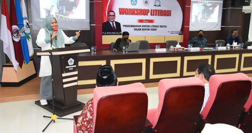 Perpustakaan Kembangkan Konten Literasi Digital