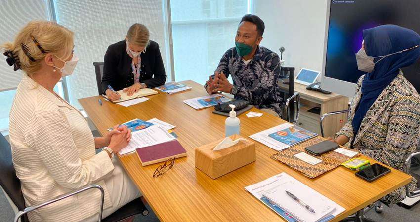 Diko Kunjungi Konsulat Jenderal Australia