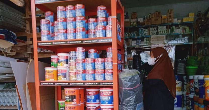 Cat Tembok Diburu Warga