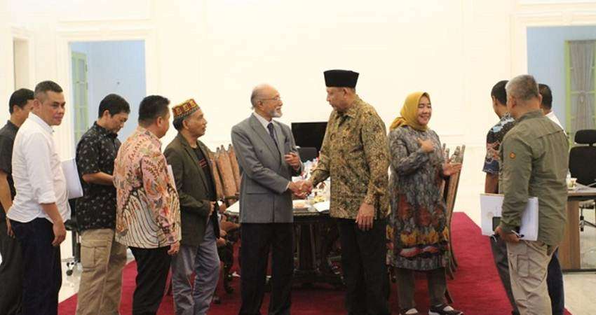 Gusnar Pimpin SSDN Lemhanas Temui Wali Nangroe