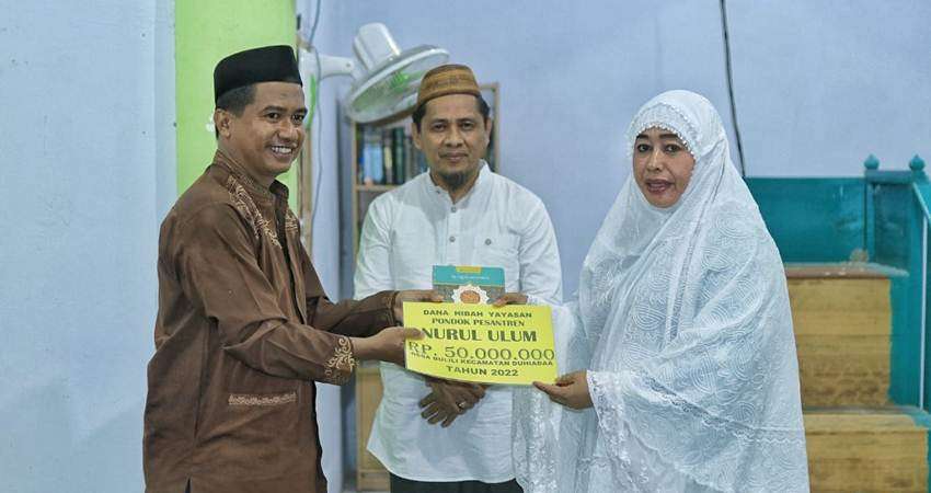 Pemda Suport Rp 50 Juta Untuk Yayasan Nurul Ulum