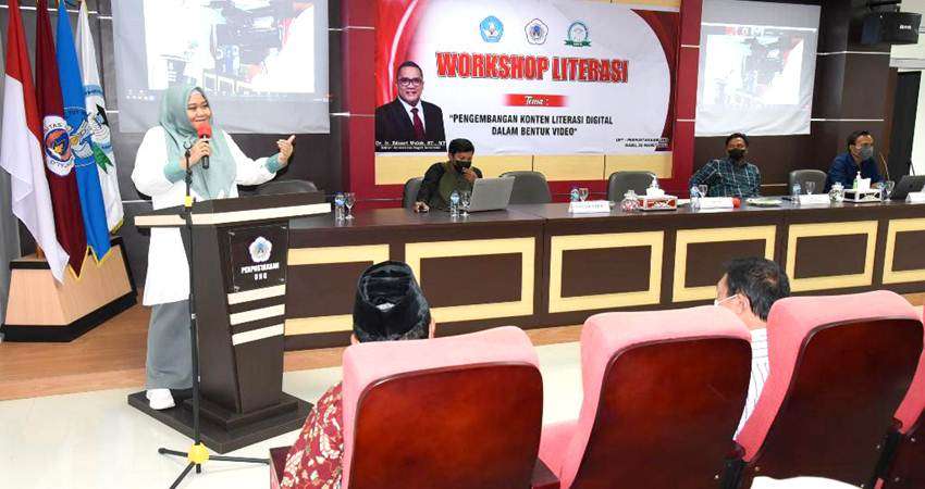 Perpustakaan Kembangkan Konten Literasi Digital