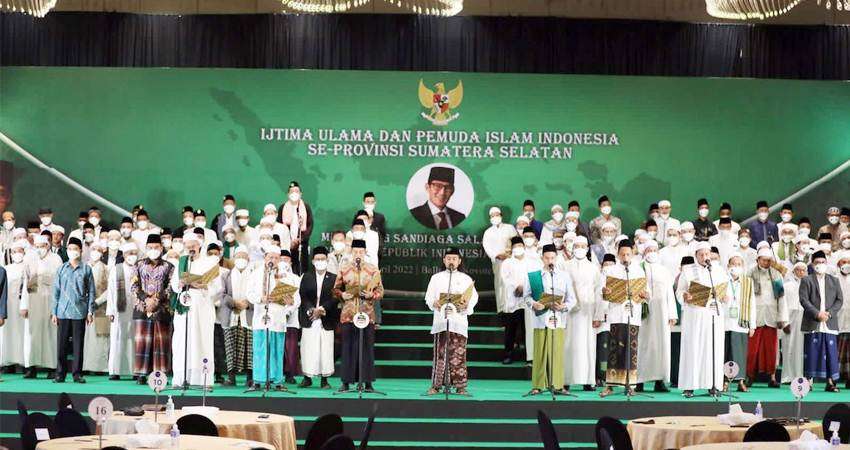 Ulama di Sumsel Dukung Sandiaga