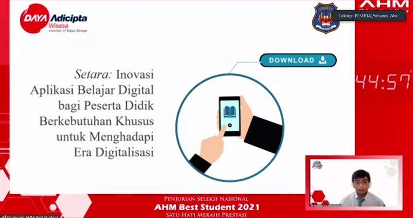 AHM Best Student Kembali Digelar, Buruan Ini Kesempatan Siswa Multitalenta Gorontalo