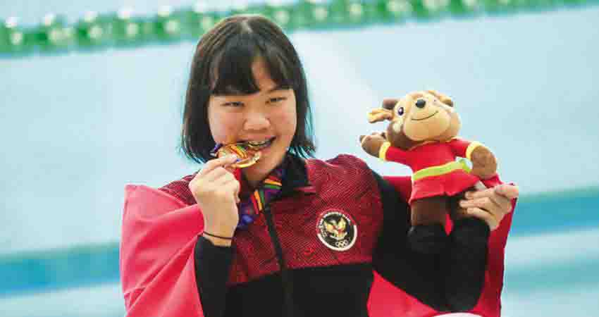 Flairene Persembahkan Emas untuk Indonesia