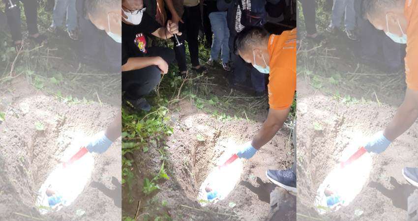 Penemuan Janin Bayi Hebohkan Masyarakat Bonbol