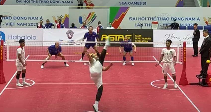 Takraw Raih Perunggu