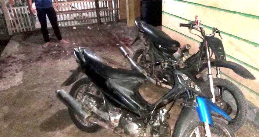 Buruh Bangunan Tewas Ditebas Teman