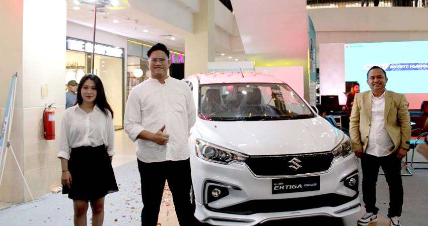 Suzuki All New Ertiga Hybrid Resmi Mengaspal di Gorontalo