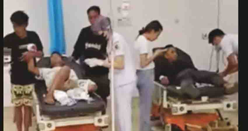 Brutal, 12 Orang Ditebas di Jalan