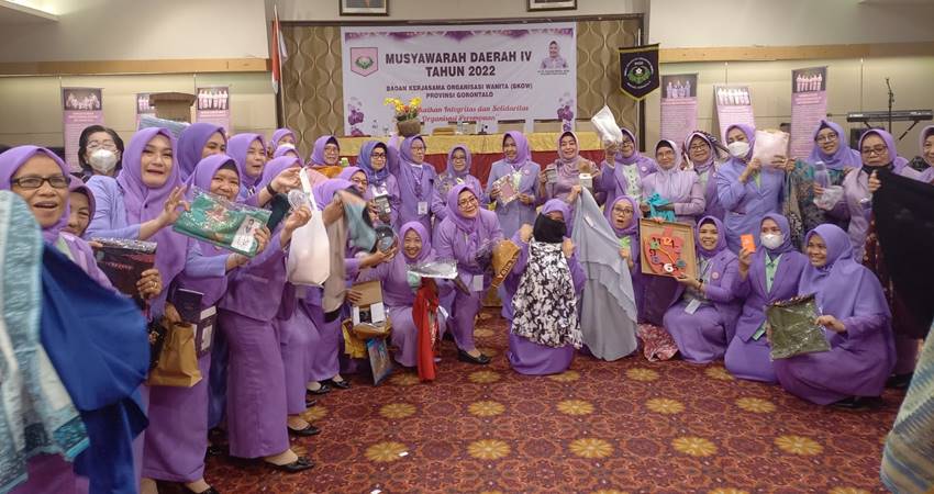 Nurinda Rahim Kembali Terpilih Jadi Ketua BKOW