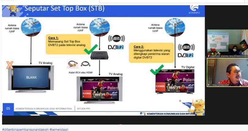Tambahkan STB, Instalasi Siaran TV Digital Sangat Sederhana 