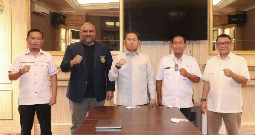 Hamka Temui Presiden ISTAF, Gorontalo Bersiap Tuan Rumah Sepak Takraw Asia