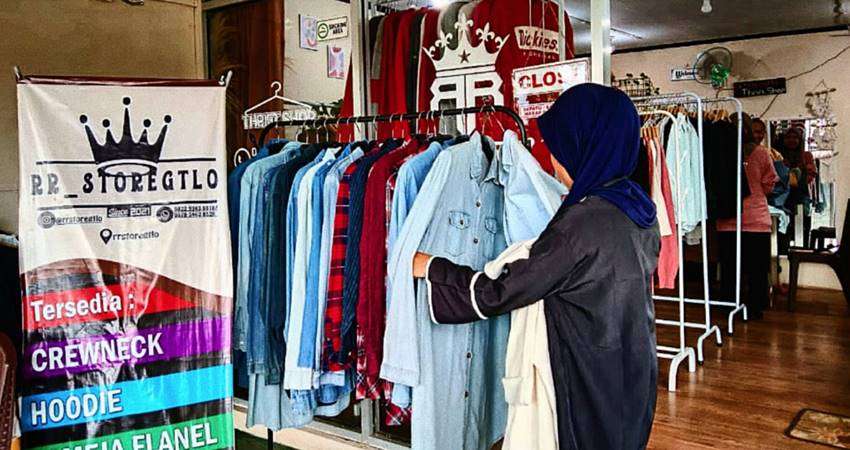 Usaha Butik dan Pakaian Bekas Bersaing Ketat, Di Gorontalo Banyak Peminat