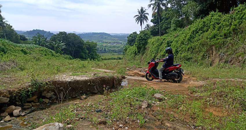 Lama Terbengkalai, Jalan Pontolo Segera Dikerjakan