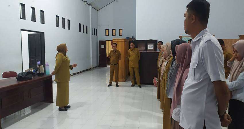 Setwan Mulai Rutin Apel Pagi- Sore, Pupuk Semangat Kerja, dan Disiplin ASN