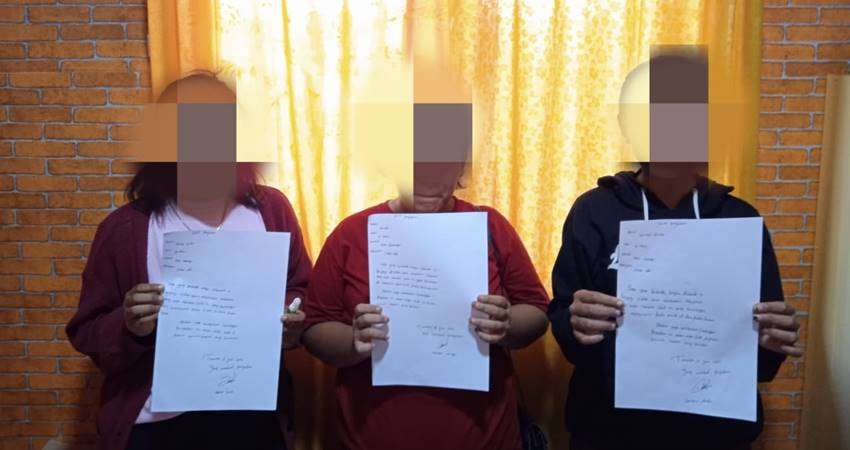 Pesta Miras, Tiga Wanita Diamankan Polisi