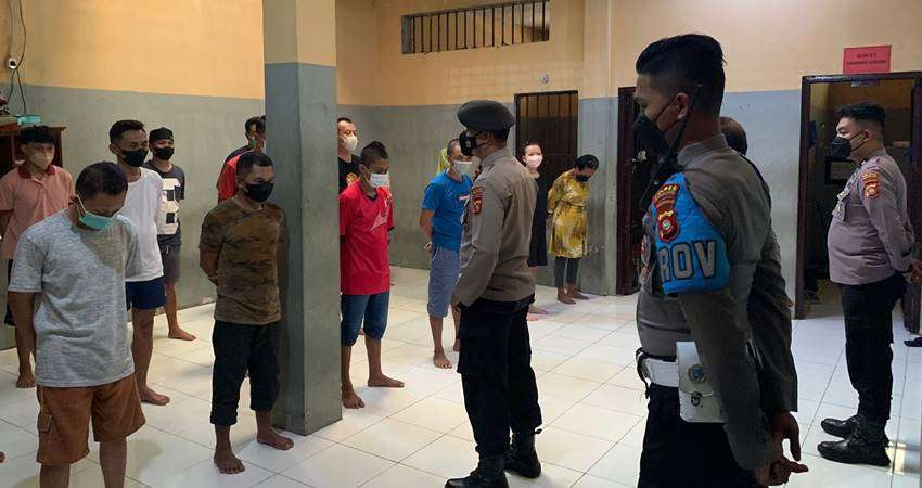 Tahanan Polres Gorontalo Kota Disidak Barang Hingga Kesehatan