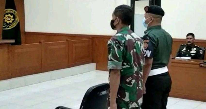 Kasus Pembunuhan, Eks Kasi Intel Korem 133/NW Divonis Seumur Hidup