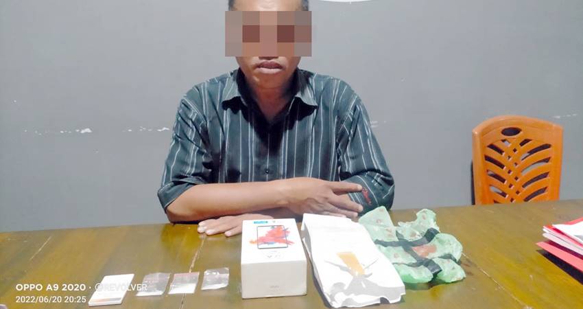 Jemput Narkoba, Seorang Warga Limboto Ditangkap