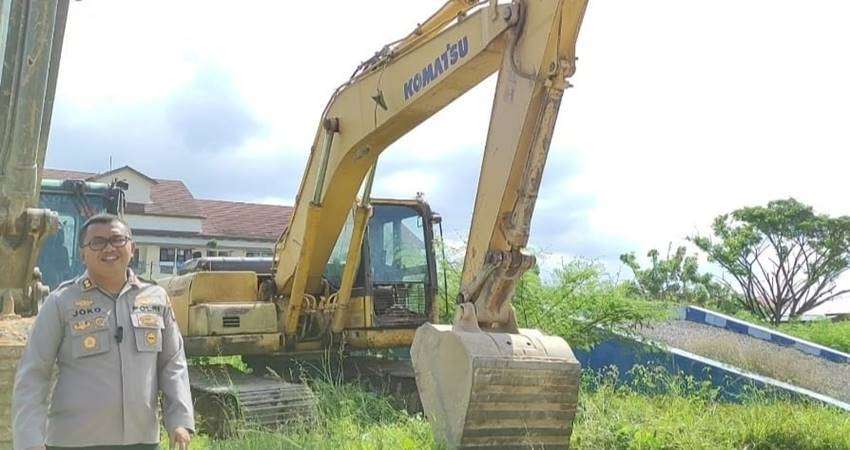 Tiga Excavator Diamankan di PETI Dengilo