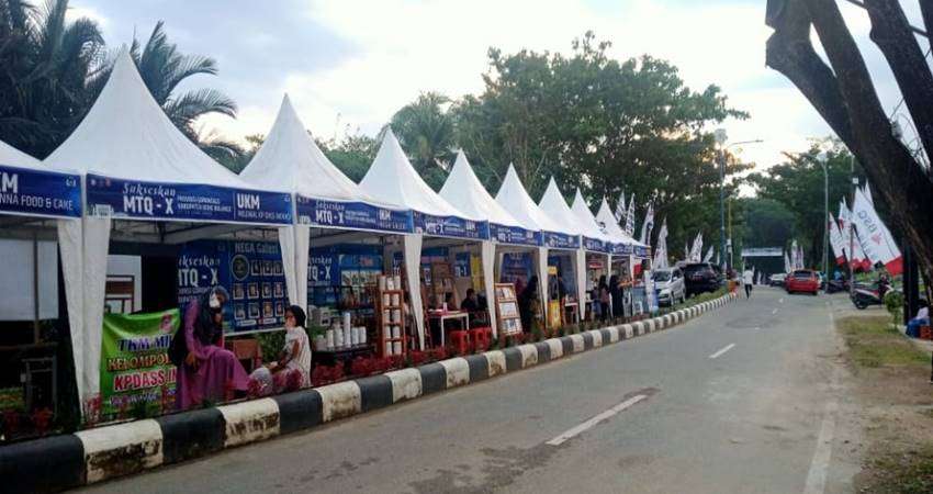 Lapak UMKM Sepi Pengunjung, Sisi Lain MTQ ke-X di Bonebol, Ekonomi Tak Bergeliat