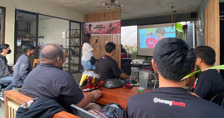 Community Gathering Day, Bersama DAW Nobar Ajang MXGP