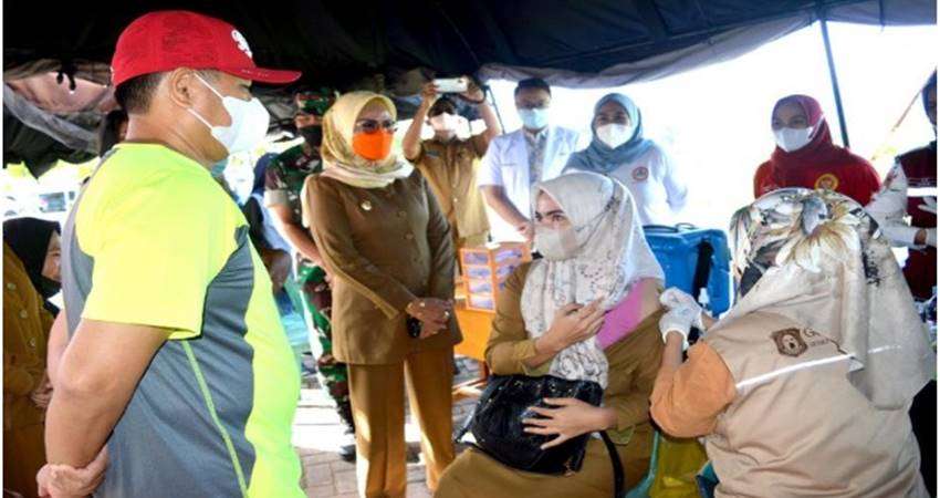 Vaksinasi Booster di Bonebol Target 70 Persen, Wabup Tekankan ASN Laksanakan Vaksin Dosis III