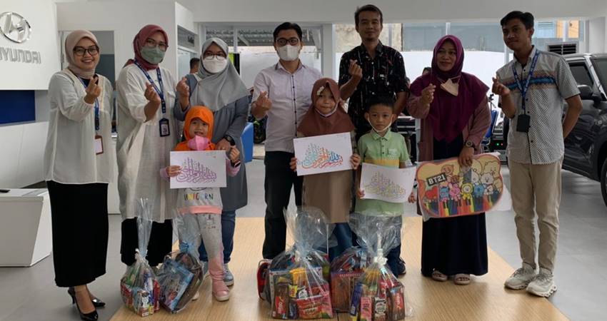 Lomba Mewarnai Semarakkan Showroom Event Hyundai