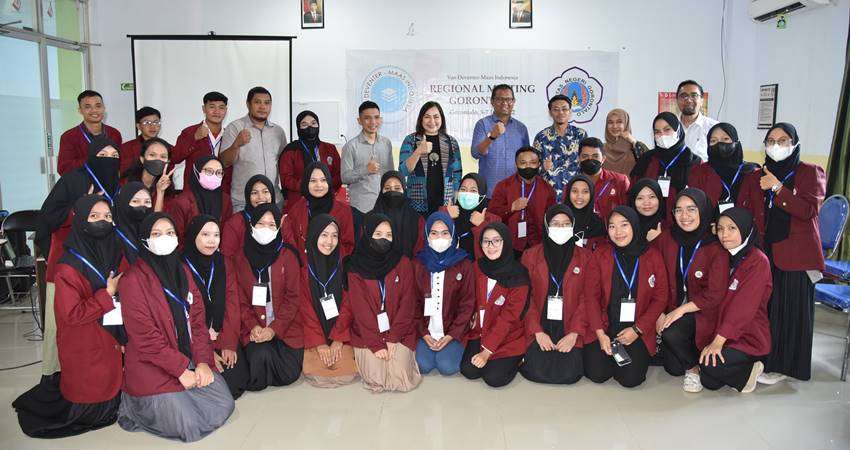 UNG Ketambahan Beasiswa dari Pihak Luar, Van Deventer-Maas Indoesia Lakasanakan Regional Meeting