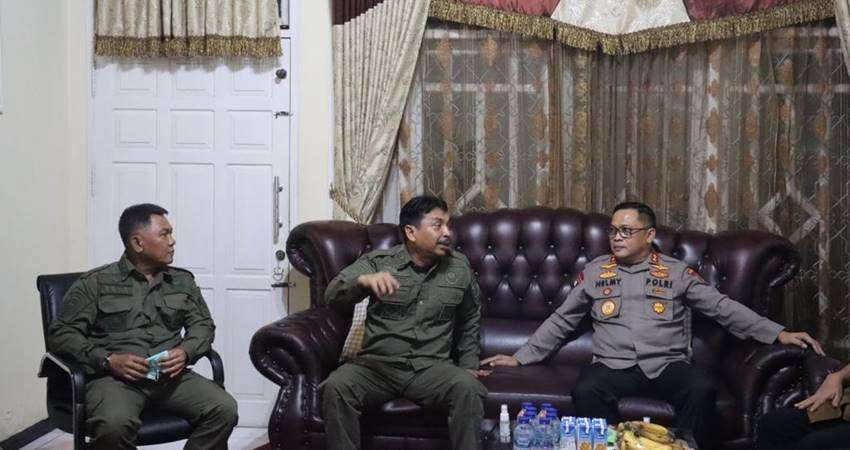 Kapolda-Kabinda Bahas Keamanan Gorontalo