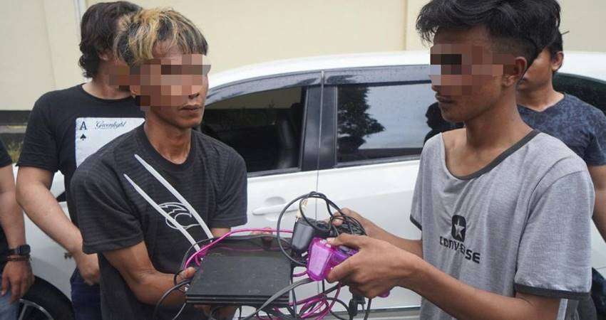 Tim Resmob Otanaha Bekuk Dua Pelaku Pencurian