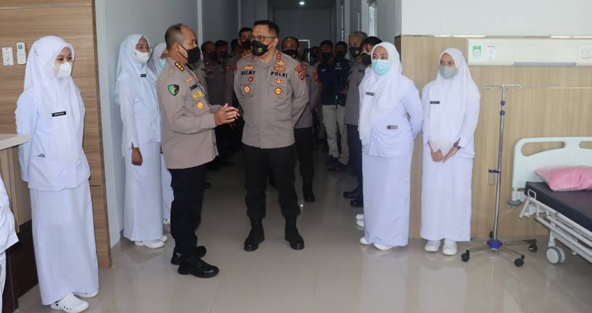 Kapolda Cek Fasilitas RS Bhayangkara Gorontalo
